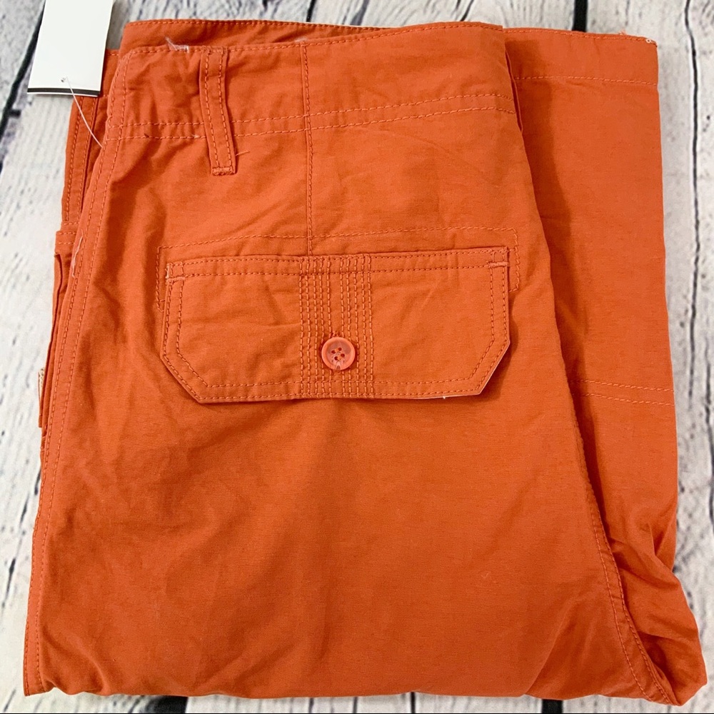 Orange Bermuda Shorts Size 16